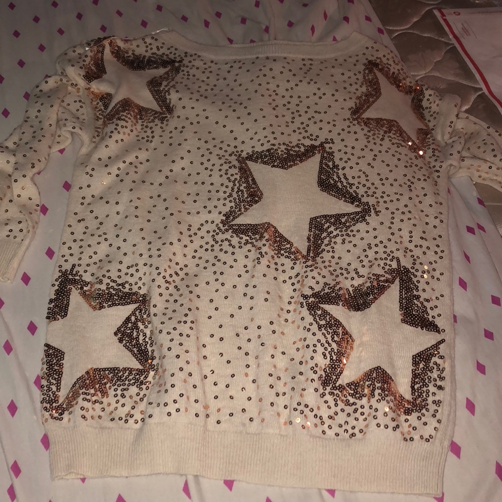 🥜Sequin shirt